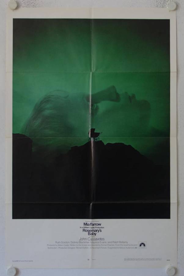 Rosemarys Baby original release US Onesheet movie poster